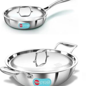 Hawkins Triply Frying Pan Combo with Lid