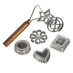 Norpro Cast-Aluminum Rosette Timbale Set 7-Piece