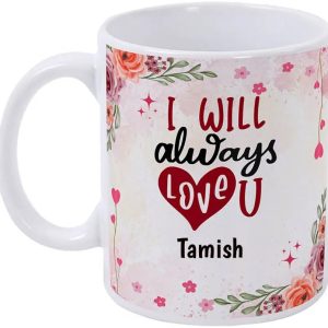 GIFTUATION I Love You Ceramic Coffee Mug